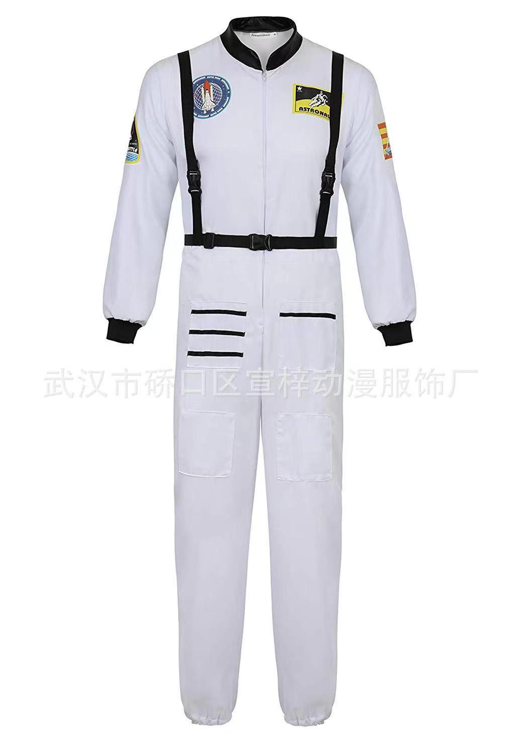 Halloween Cosplay adulto astronauta Cosplay traje de disfraces bola astronauta Fuerza Aérea rendimiento