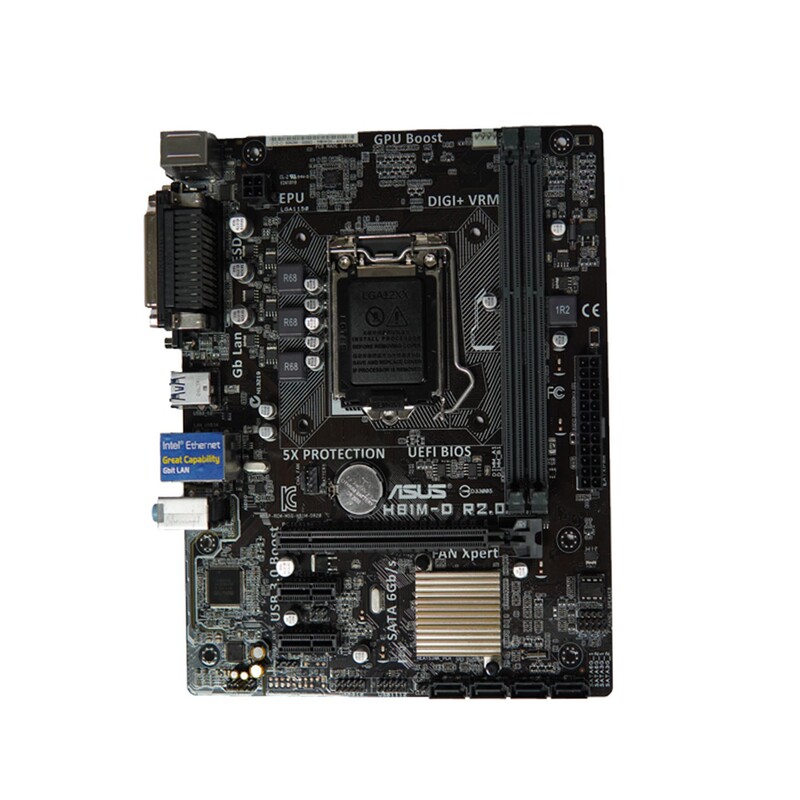 For Asus H81M-D R2.0 Motherboard 1150 Pin Memory Ddr3 Micro Atx Board Type