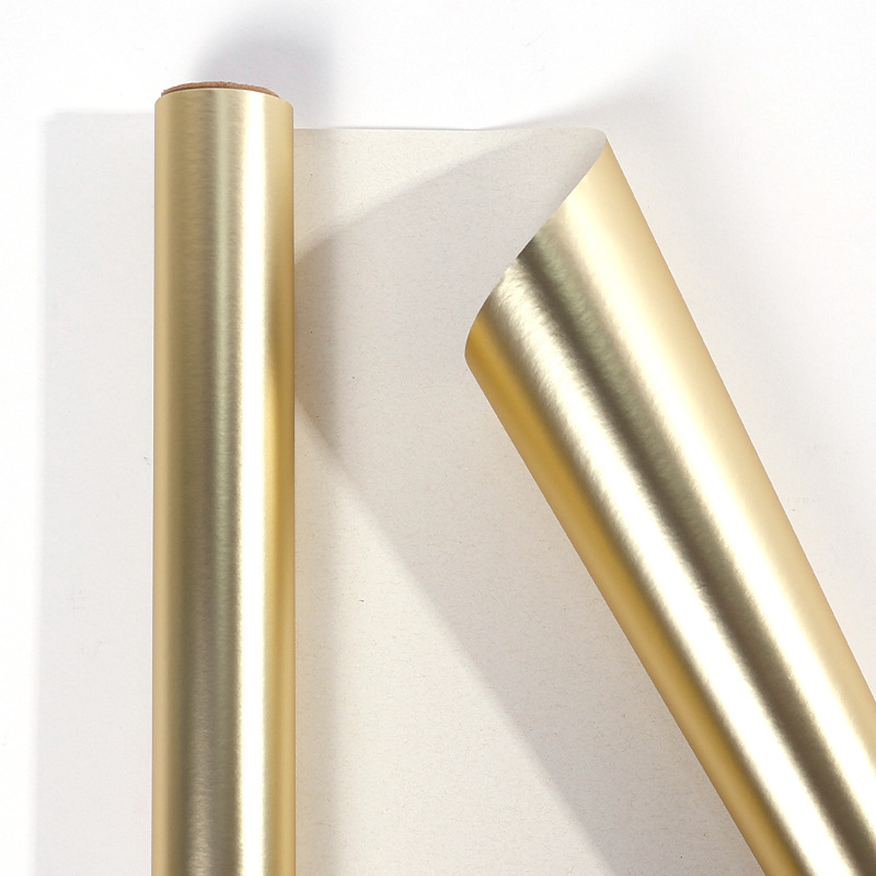 Oro mate; 43cm * 10m (volumen)