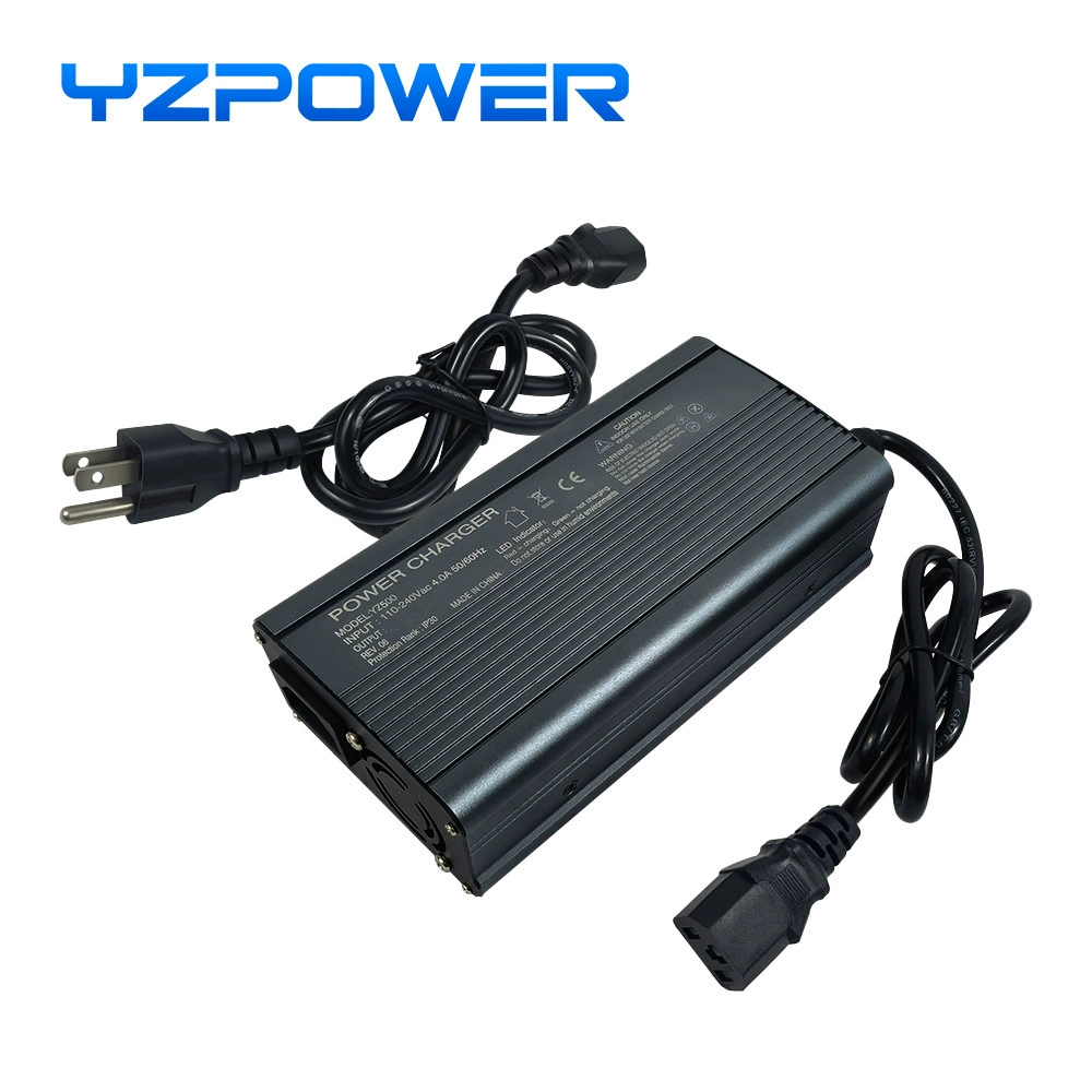 Зарядное устройство для литиевых аккумуляторов YZPOWE, совместимое со всеми типами вилок, прочное, с быстрой зарядкой YZ50.