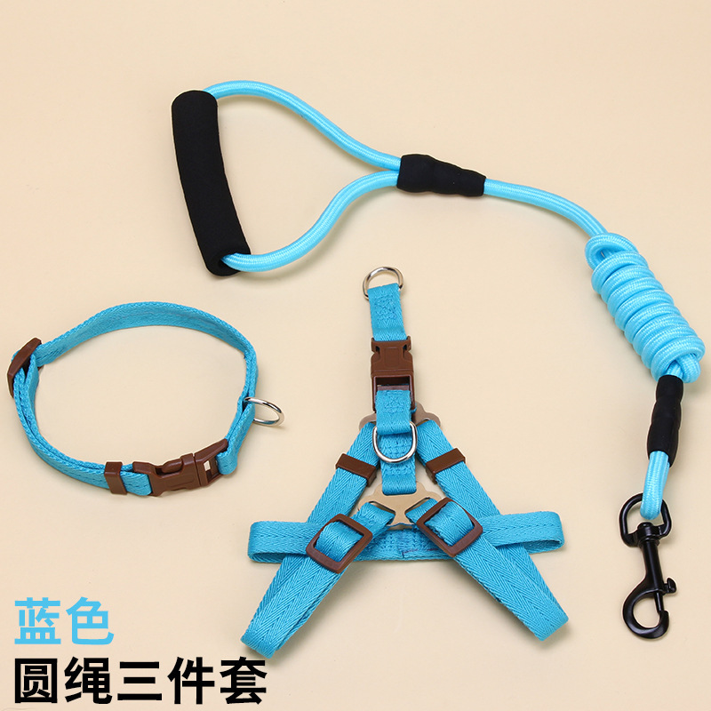 Nueva correa para perros, cuerda para perros de tamaño mediano, cuerda p, cuerda para pasear a su perro, cuerda para perros, cadena para perros para mascotas, fábrica al por mayor
