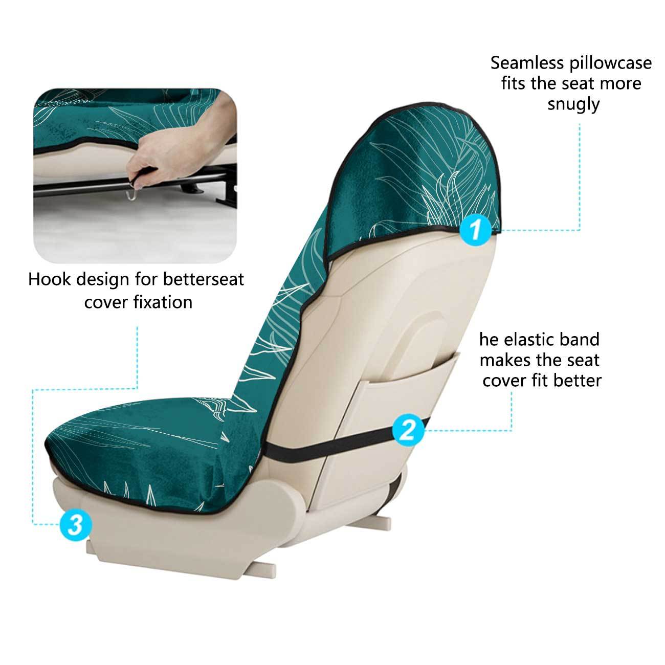 Car seat towel cover, front seat protector, suitable for gym and exercise, universal for all seasons, car use 125