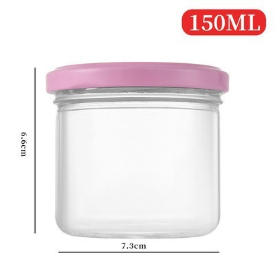圆形透明果酱玻璃罐花胶燕窝瓶食品级玻璃瓶耐高温鲜炖花胶分装瓶|undefined