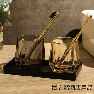 Scandinavian Style Wash Cup, Tooth Cup, Hotel Mouthwash Cup, Home Couple Glass Tooth Cup, Hotel Water Cup, B&B Inn Brush