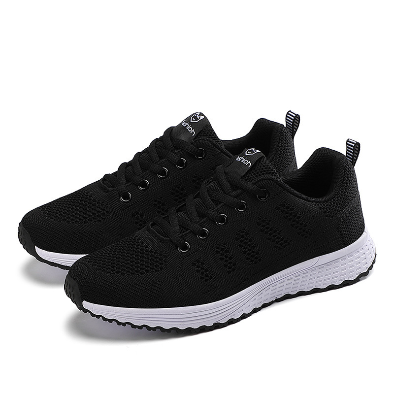 2025 Cross-Border Large Size Pinduoduo Outdoor Shoes Women's Dropshipping Aliexpress Sports Shoes Running Shoes Student Mesh Women's Shoes