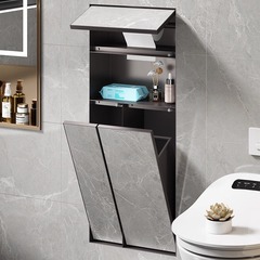304ステンレスの床の間のトイレはタイルをはめ込んで隠れたゴミ箱のトイレのティッシュの箱の便器の床の間に埋め込みます。