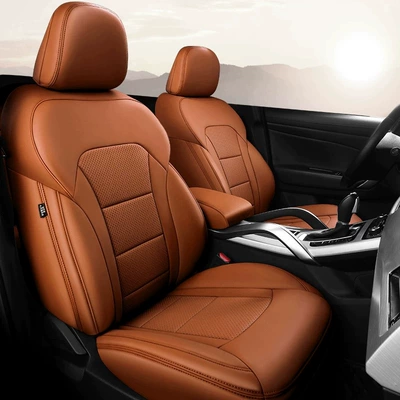 Modelə uyğun (Original) oturacaq örtükləri – Volkswagen Tharu New Model Lavida - cayenne-orange-standard-edition-five-seats-nappa-leather-full-surround-in-front-and-rear-rows
