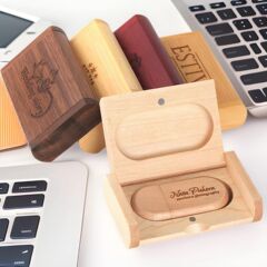 木质优盘定制礼品学校企业纪念外贸创意竹子木头u盘刻字雕刻logo