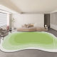 Light Luxury Cashmere Carpet Shaped Clouds Plush Living Room Sofa Coffee Table Floor Mat Large Cloakroom Carpet