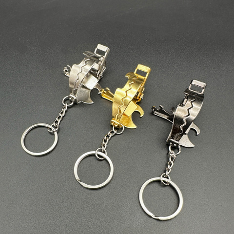 Creative All-Metal Mini Mouse Trap Keychain Pendant Car Key Chain Pendant Personalized Mouse Trap Crafts Creative All-Metal Mini Mouse Trap Keychain Pendant Car Key Chain Pendant Personalized Mouse Trap Crafts