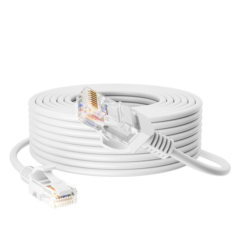 Оптовый набор CAT6 витая пара без экранирования, гигабитный сетевой кабель, кабель питания и земли, кабель ethernet