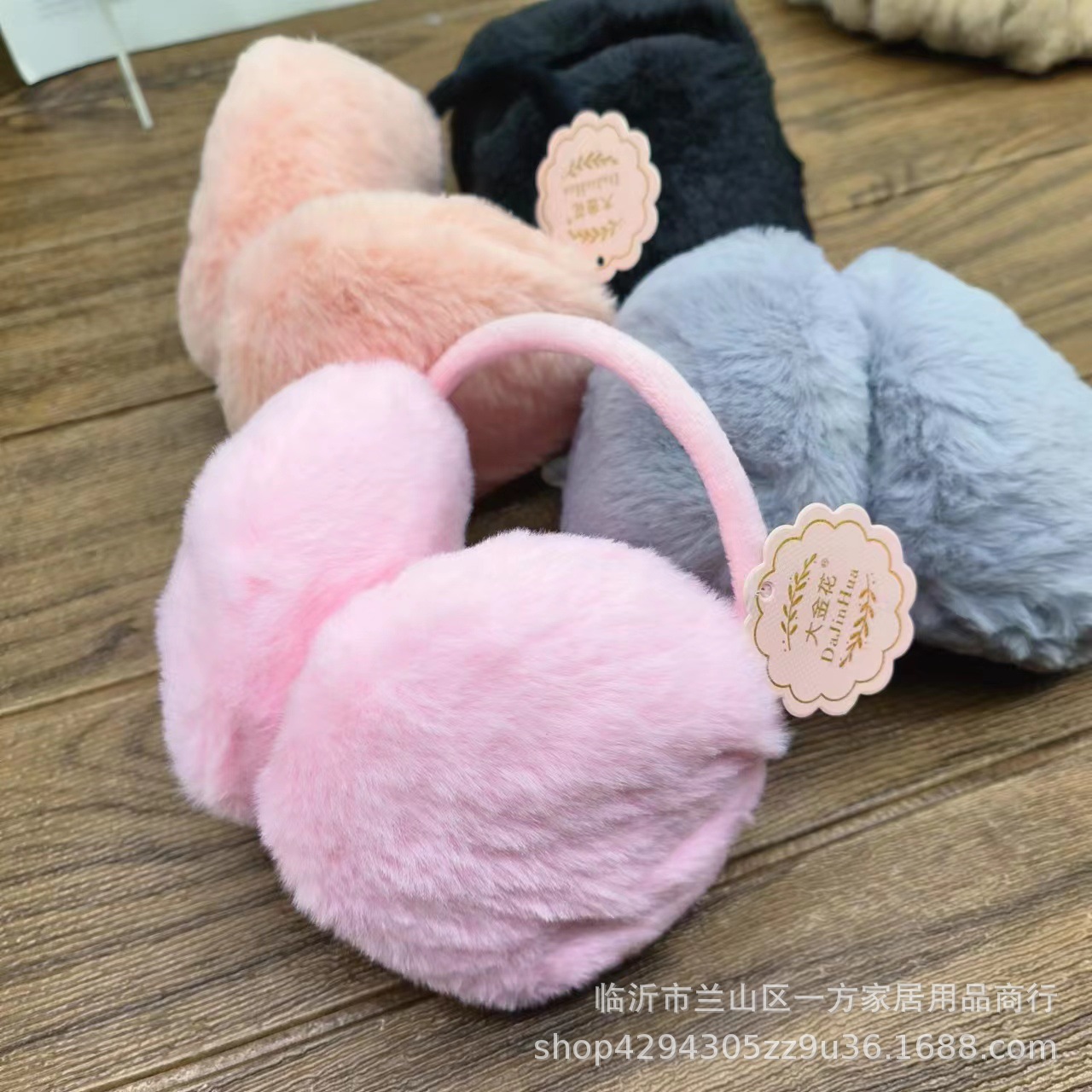 毛绒保暖耳套 男式女式混装獭兔毛耳暖耳罩耳捂子