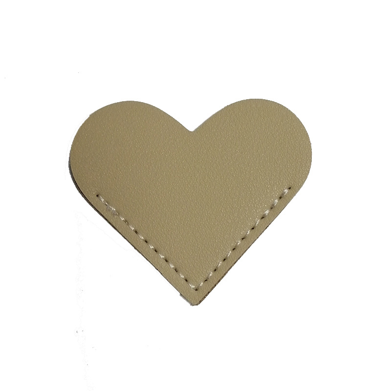 Los fabricantes suministran un gran número de en stock cuero amor notas adhesivas marcador regalo para amigos amor forma marcador pegatinas