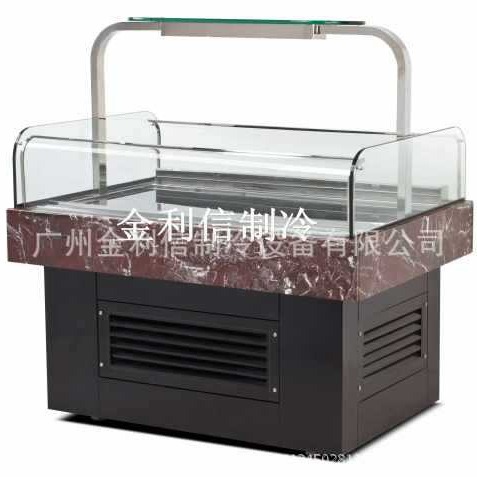 供应广州金利信卧式三明治柜岛柜开放式三文治展示柜