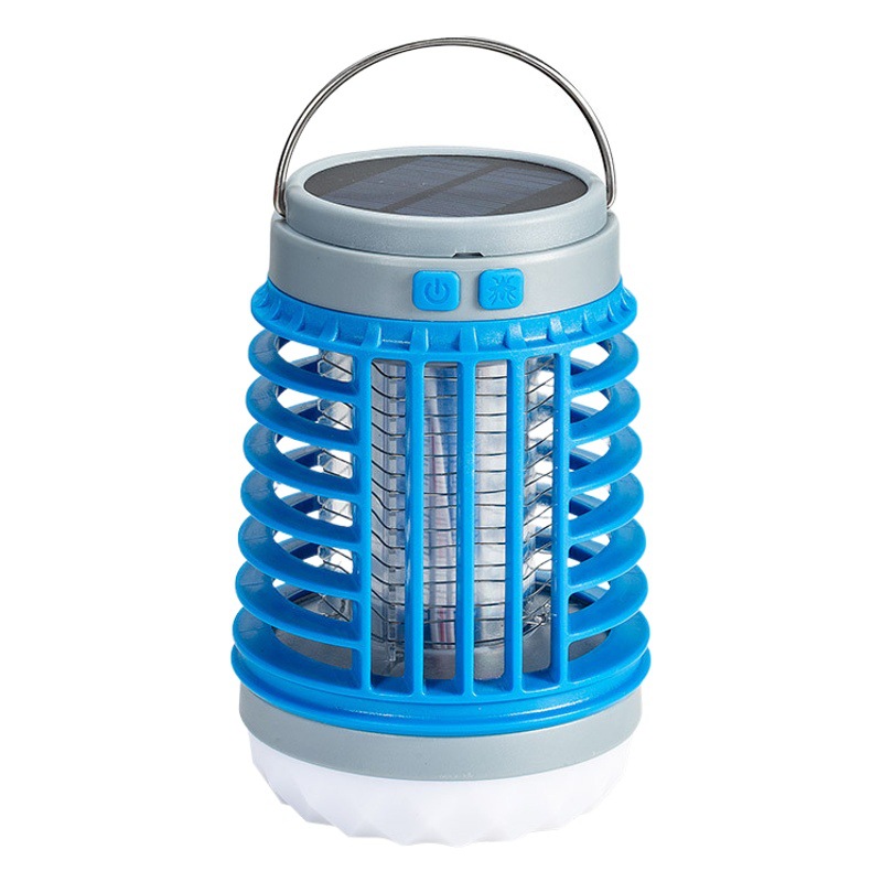 Transfronterizo nuevo LED de descarga eléctrica mosquito asesino al aire libre USB recargable iluminación mosquito trampa hogar mudo repelente de mosquitos