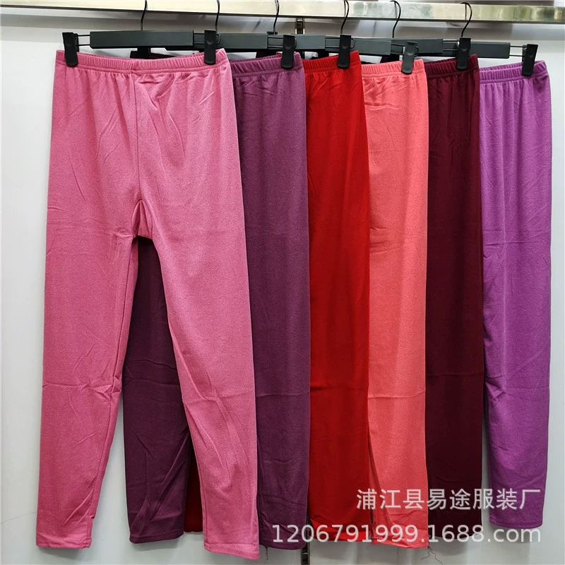 Осенне-зимние Новые однотонные бархатные шлифовальные Леггинсы эластичные женские теплые брюки осенние брюки производителей оптом