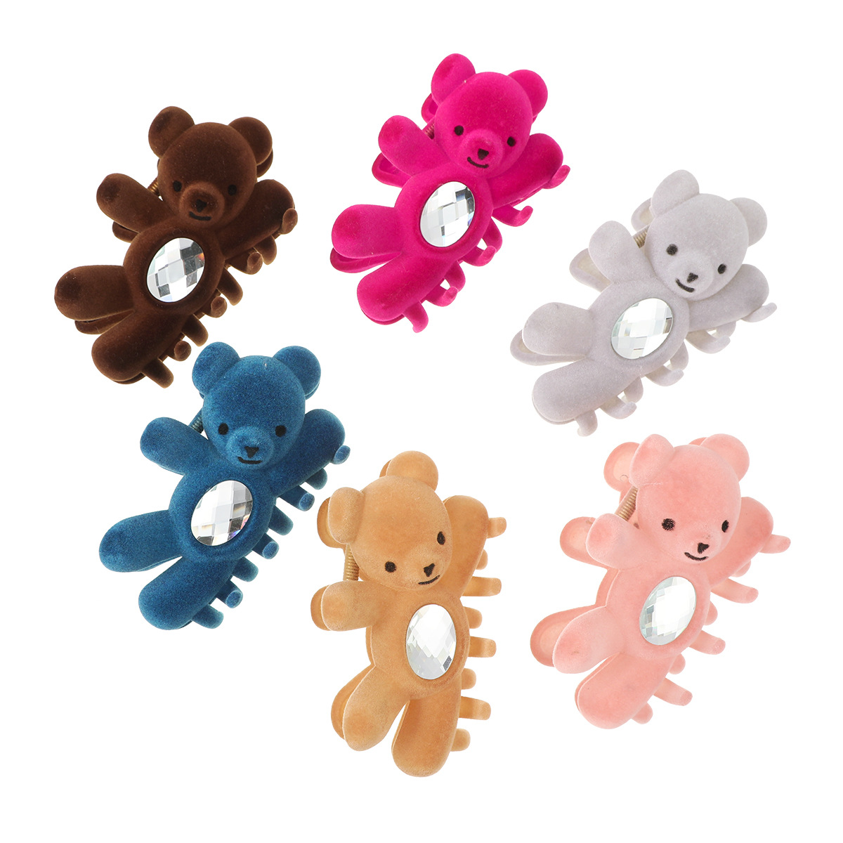 Women's Bear Cute Flocking Hair Claws display picture 7