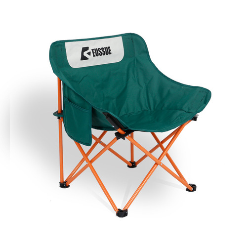 Outdoor Portable Folding Chair Camping Picnic Folding Chair Outdoor Egg Chair Set High Back Moon Chair Beach Chair