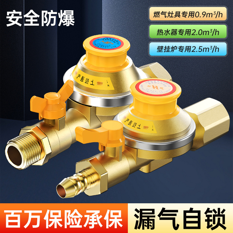 一件代发燃气自闭阀4分家用天然气管道防漏安全阀欠压保护安全阀