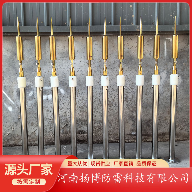 建筑物避雷针 大厦防雷避雷针 耐腐 蚀避雷针 提前放电避雷针