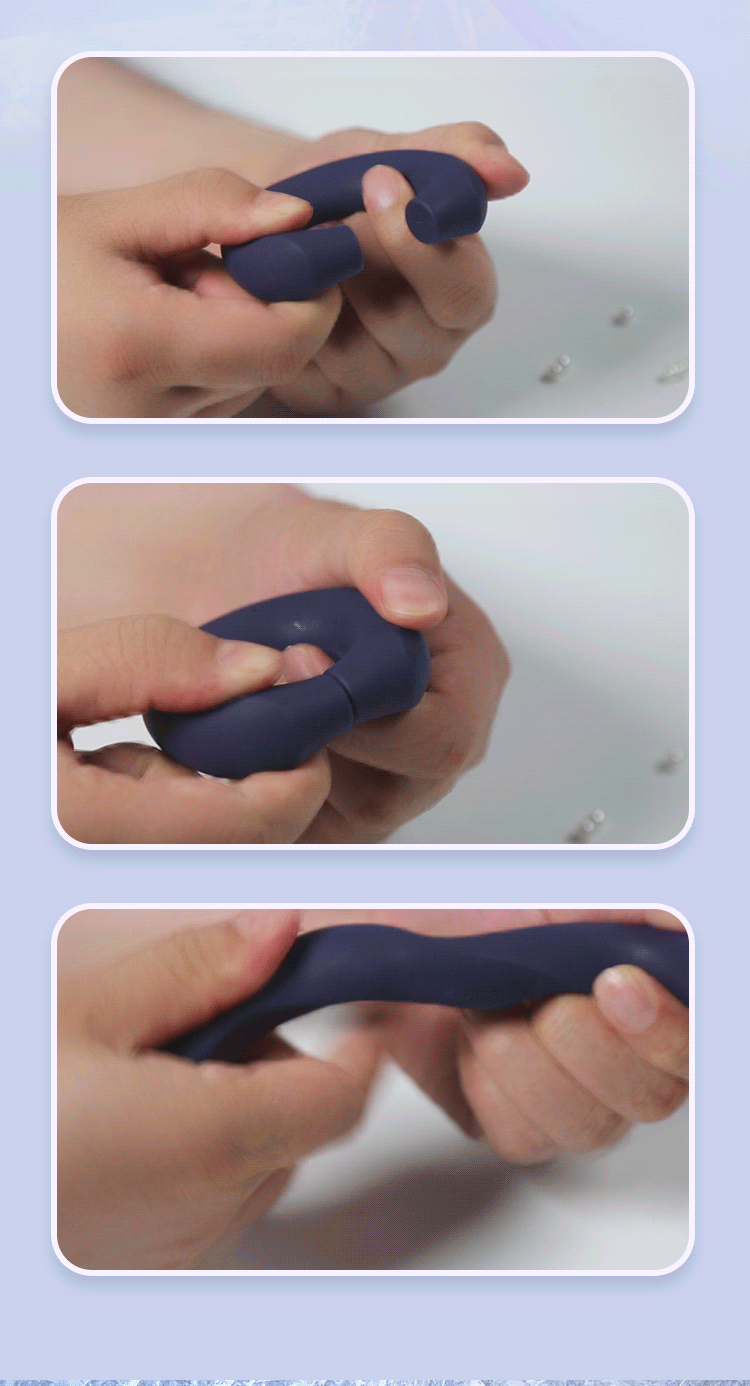 Remote Control Magnetic Lock Vibrating Ring, Silicone Cock Ring with Long-Lasting Vibration — detail image 13