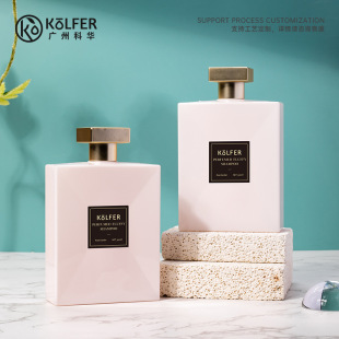 300ml Petg Material Accessible Luxury Cinema Style Lotion Bottle Essential Oil Bottle Shower Gel Shampoo Decorative Bottle