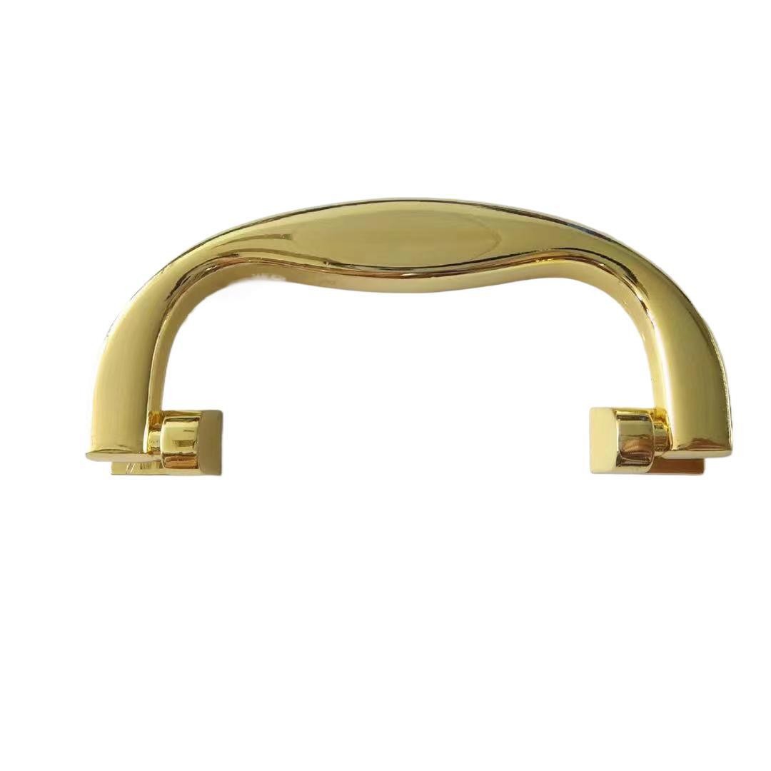 ABS galvanizado mango caja de color corrugado caja de maquillaje caja médica mango caja de regalo plástico colgante bolsa de chapa caja de vino brazo