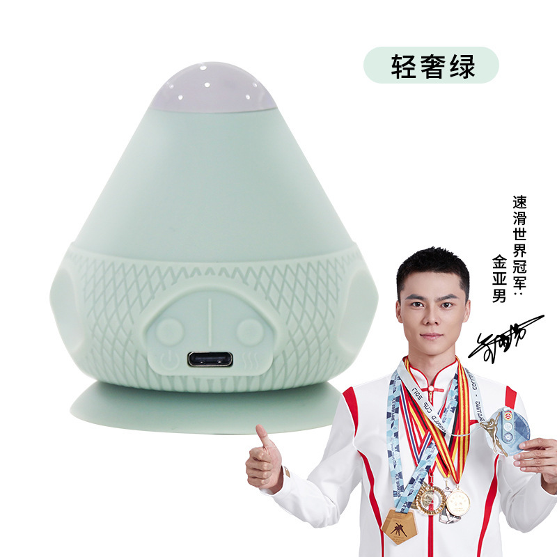 电动附式筋膜球吸运动肌肉肩颈腰部筋膜放松震动热敷按摩器按摩球|undefined