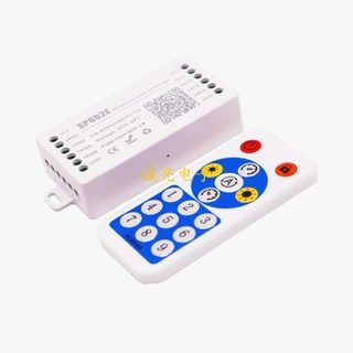 SP602E 16键RF射频遥控 4通道输出蓝牙幻彩控制器 手机APP控制