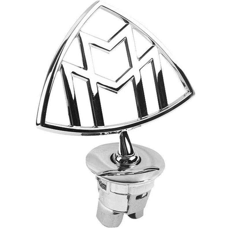 Suitable for Mercedes-Benz S-Class Maybach, S560 car emblem, English lettering, rear tail emblem, steering wheel emblem, key fob cover