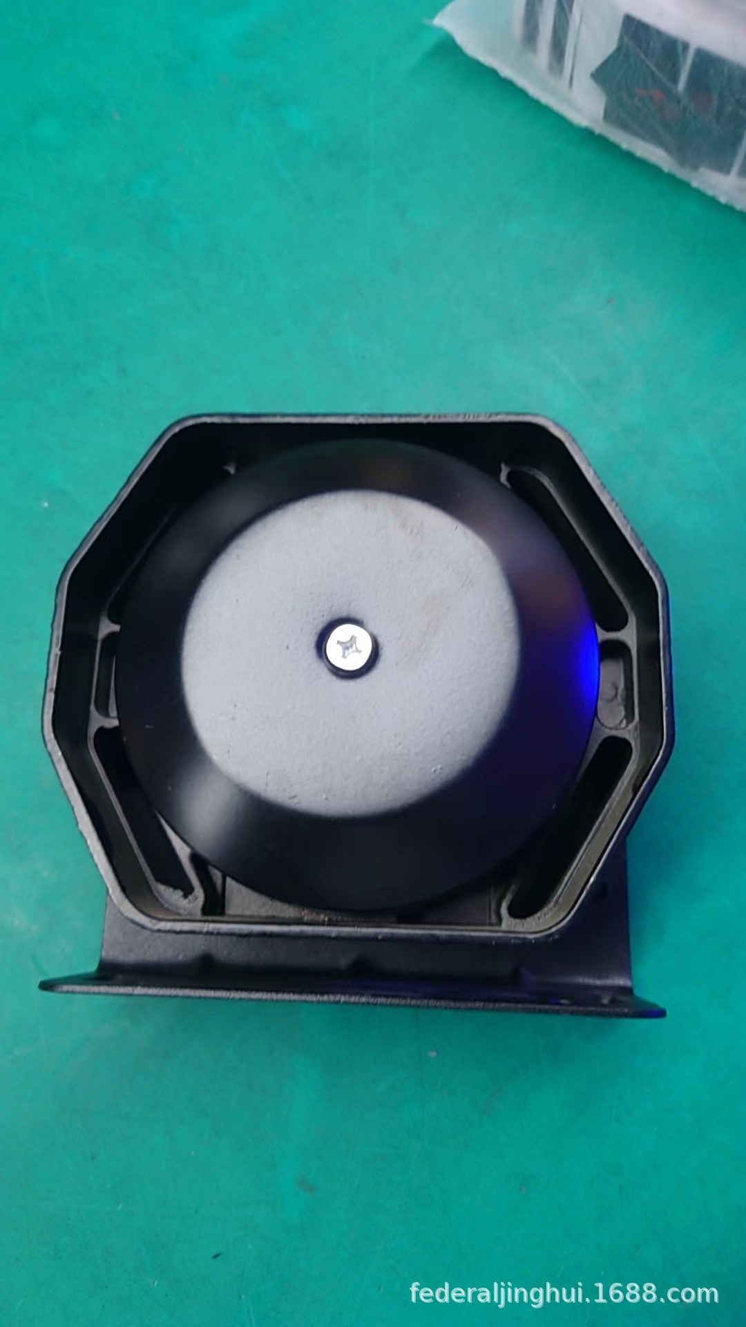 Cross-border 12V car alarm speaker 200W high-pitched loudspeaker siren speaker ultra-thin design octagonal speaker