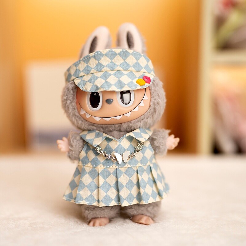 17cm 一世代、二世代、三世代 ラブブ ペンダント ベビー服 スカート セーター オーバーオール Tシャツ スーツ|undefined