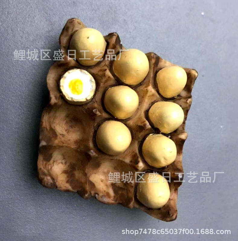 3D仿真食品面包平底锅蛋树脂冰箱贴 旅游纪念品特价不退不换|undefined