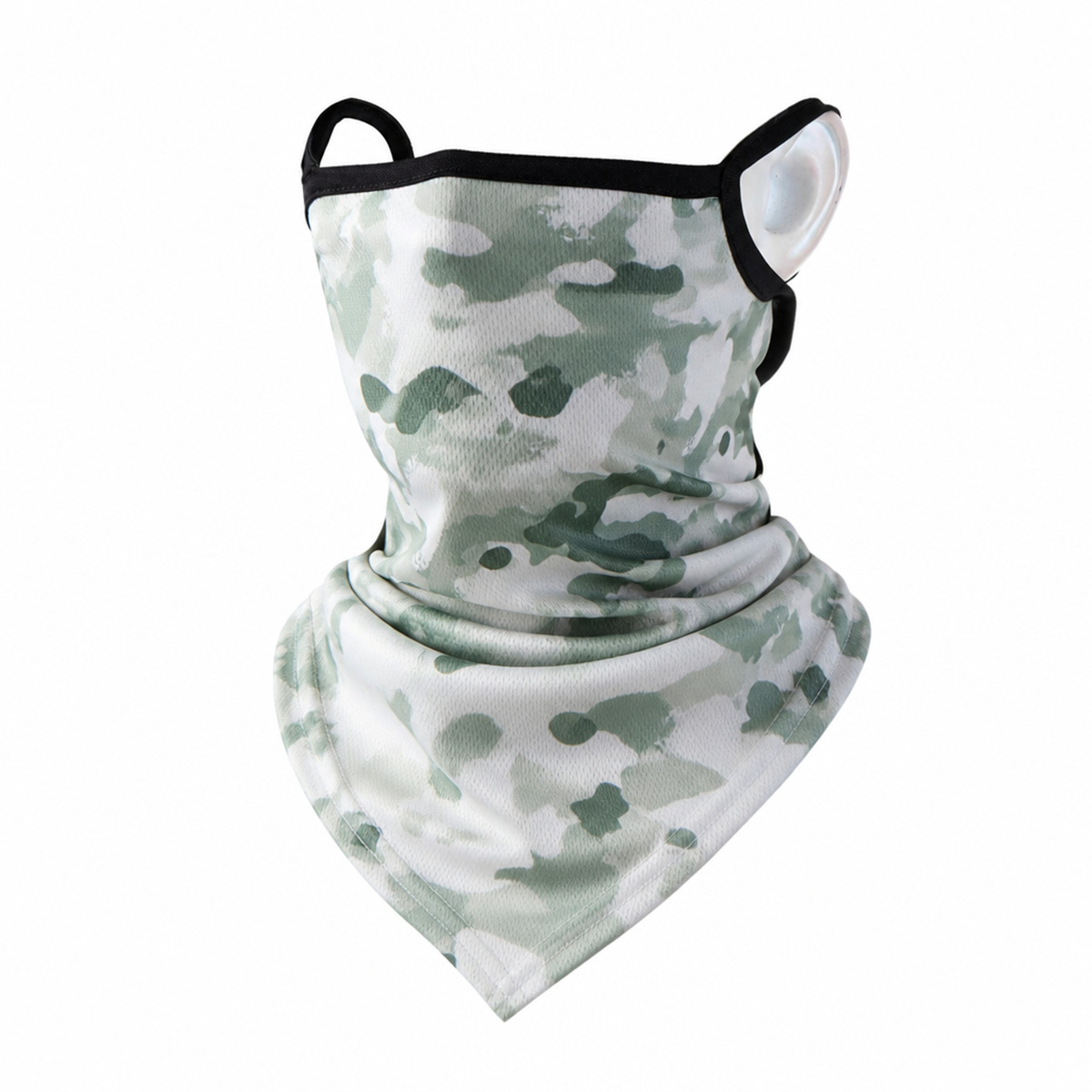 Máscara solar de ciclismo para hombres verano respirado malla anti-UV colgar toallas triangulares al aire libre guarnición image 15