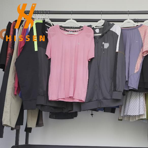 二手衣服装夏季美式复古潮牌短袖T恤整柜出口西班牙used clothes