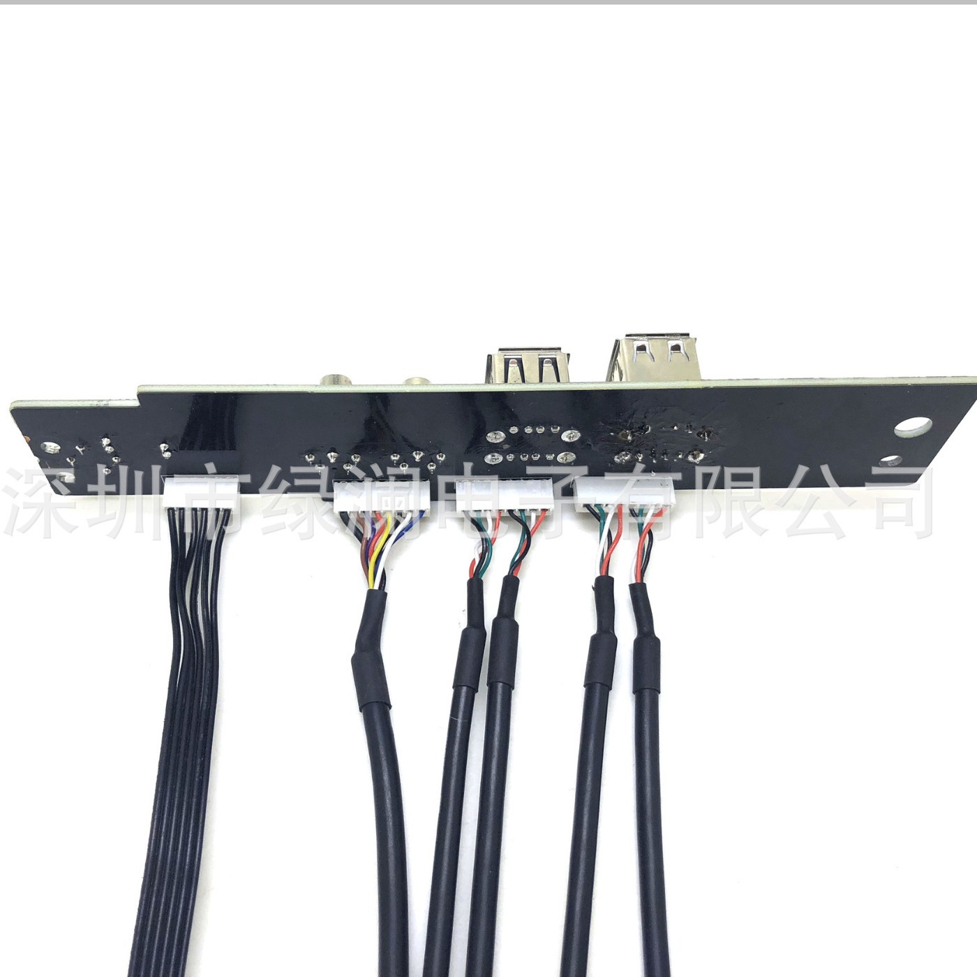机箱前置面板集成PCB 板载线 USB/HD Audio /LED /SW