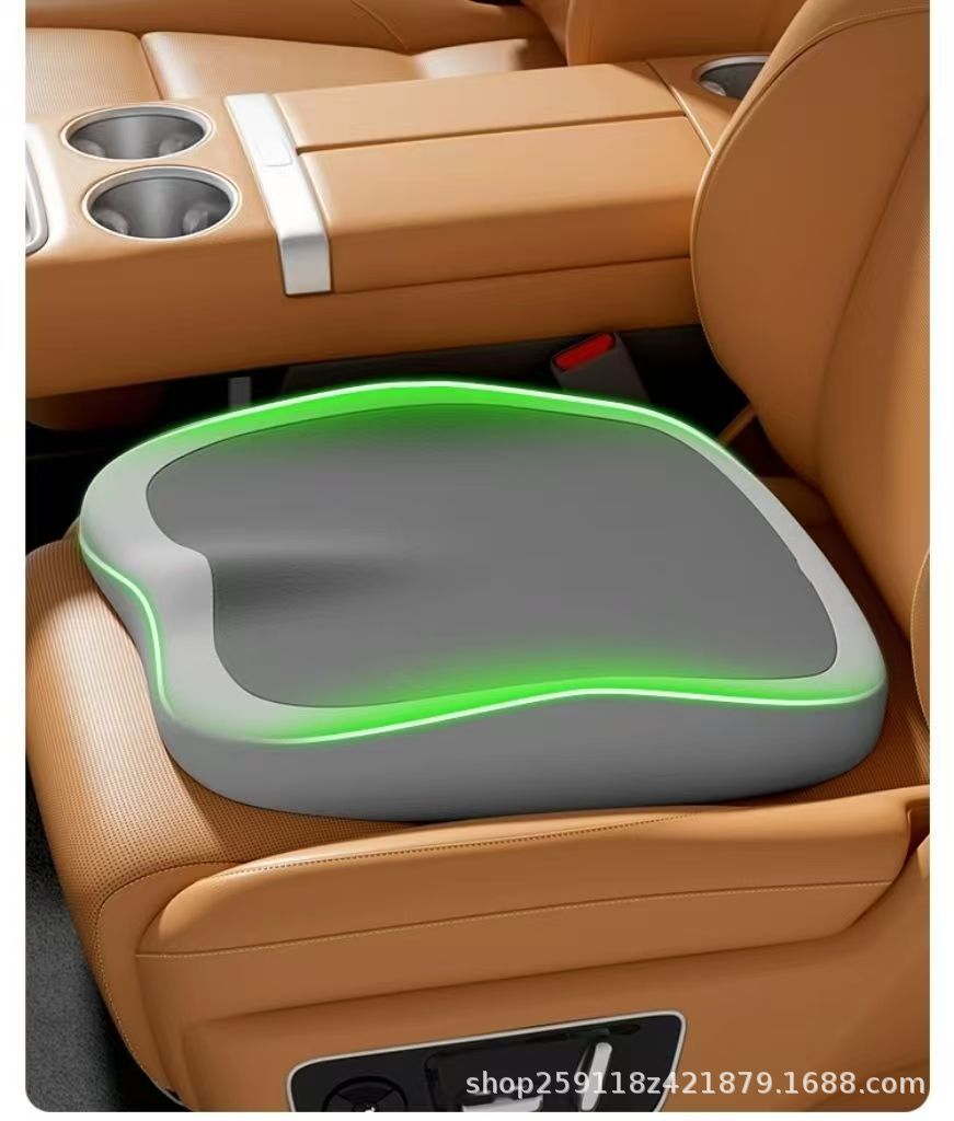 Cross-Border Car Lumbar Support Headrest Cushion, Breathable Tailbone Pressure-Relief Cushion for All Seasons, Comfortable for Long Sitting