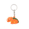 Dinosaur, keychain, transport PVC, pendant, accessory, toy, European style, Birthday gift