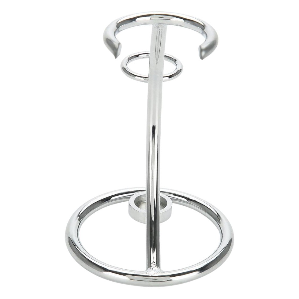 En stock al por mayor de los hombres cepillo de afeitar rack de almacenamiento rack de metal Razor 28mm soporte baño rack