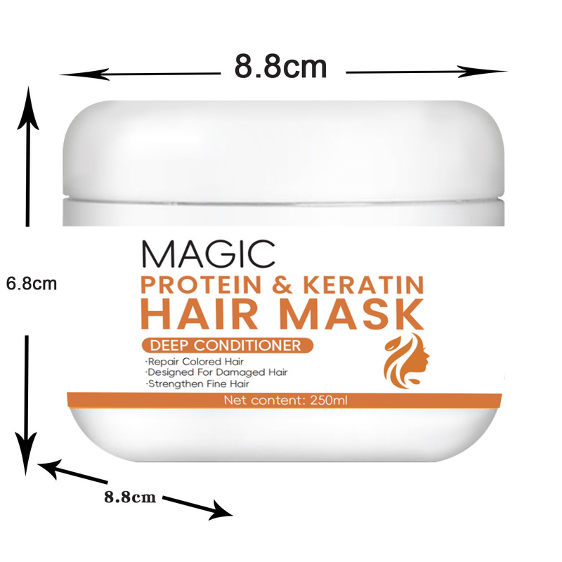 国境を越えた対外貿易金hair maskケラチンの髪膜が柔らかい髪の糸が潤いを与えて爽やかなヘアコンディショナーの髪膜を保護する|undefined