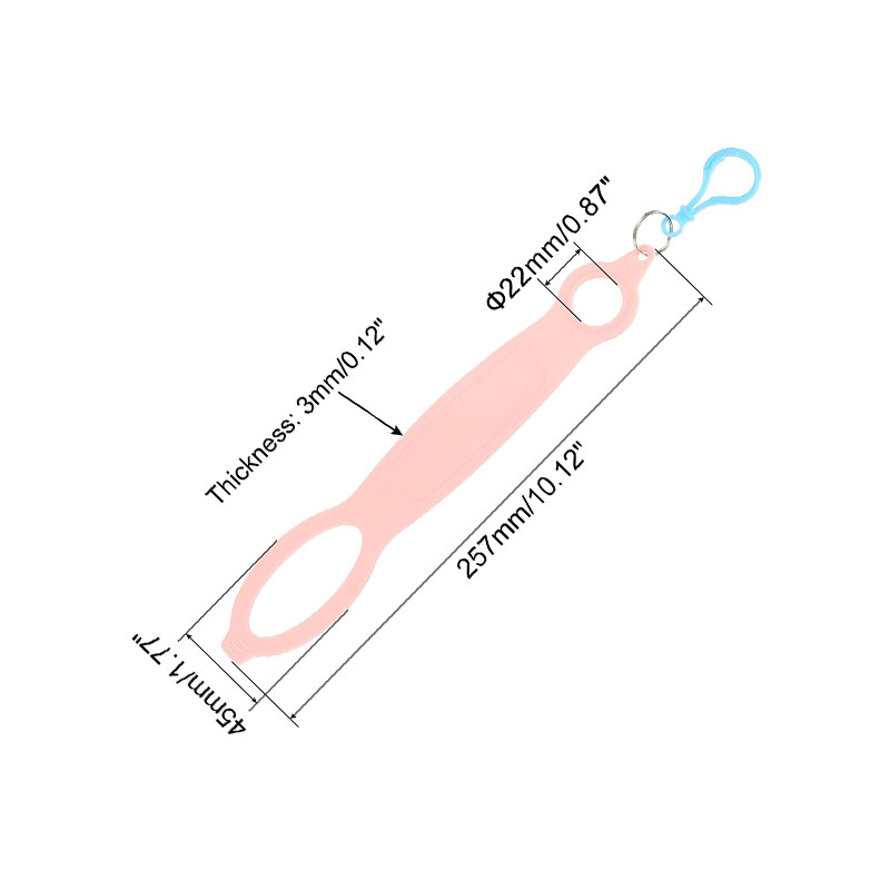 新款硅胶瓶夹户外野营水瓶扣徒步旅行硅胶水瓶夹手腕带便携水瓶带