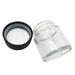 Diameter 43 Press Screw Cap Glass Jar Kidsren's Lid Hemp Jar Smoke Cream Smoke Oil Bottle Cream Cream Bottle Glass Jar