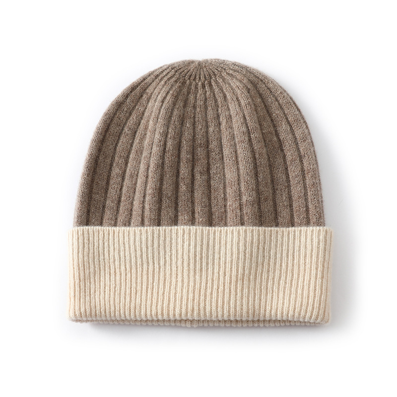 Demi-season woolen fashionable keep warm knitted hat for men and…