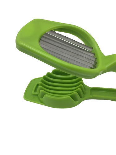 Kitchen tools stainless steel hand-held egg cutter strawberry cutter household garlic red dates mushroom fruit slicer
