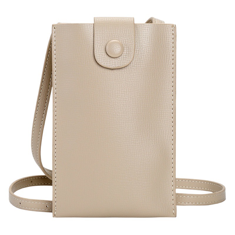 Verano transfronterizo nuevo bolso de hombro estilo coreano moda vertical teléfono móvil bolso simple hombro crossbody pequeño bolso logotipo imprimible