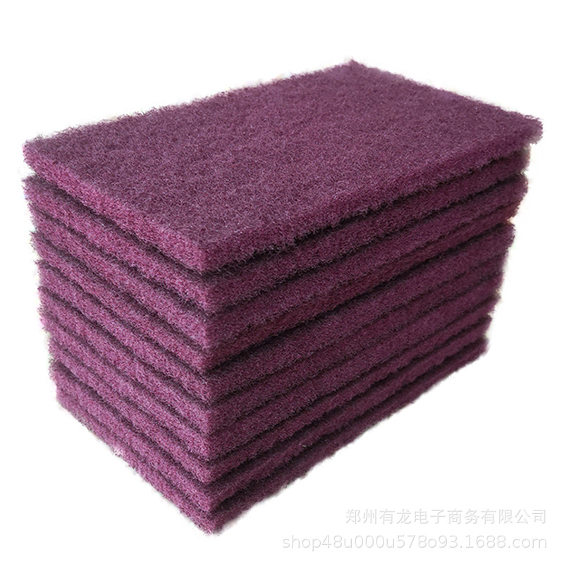 含砂片状】7447尼龙金刚砂不锈钢拉丝布清洁抛光去毛刺工业百洁布