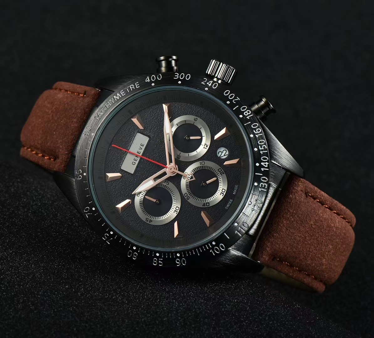 Orologio al quarzo di fascia alta da uomo impermeabile_voghion.com