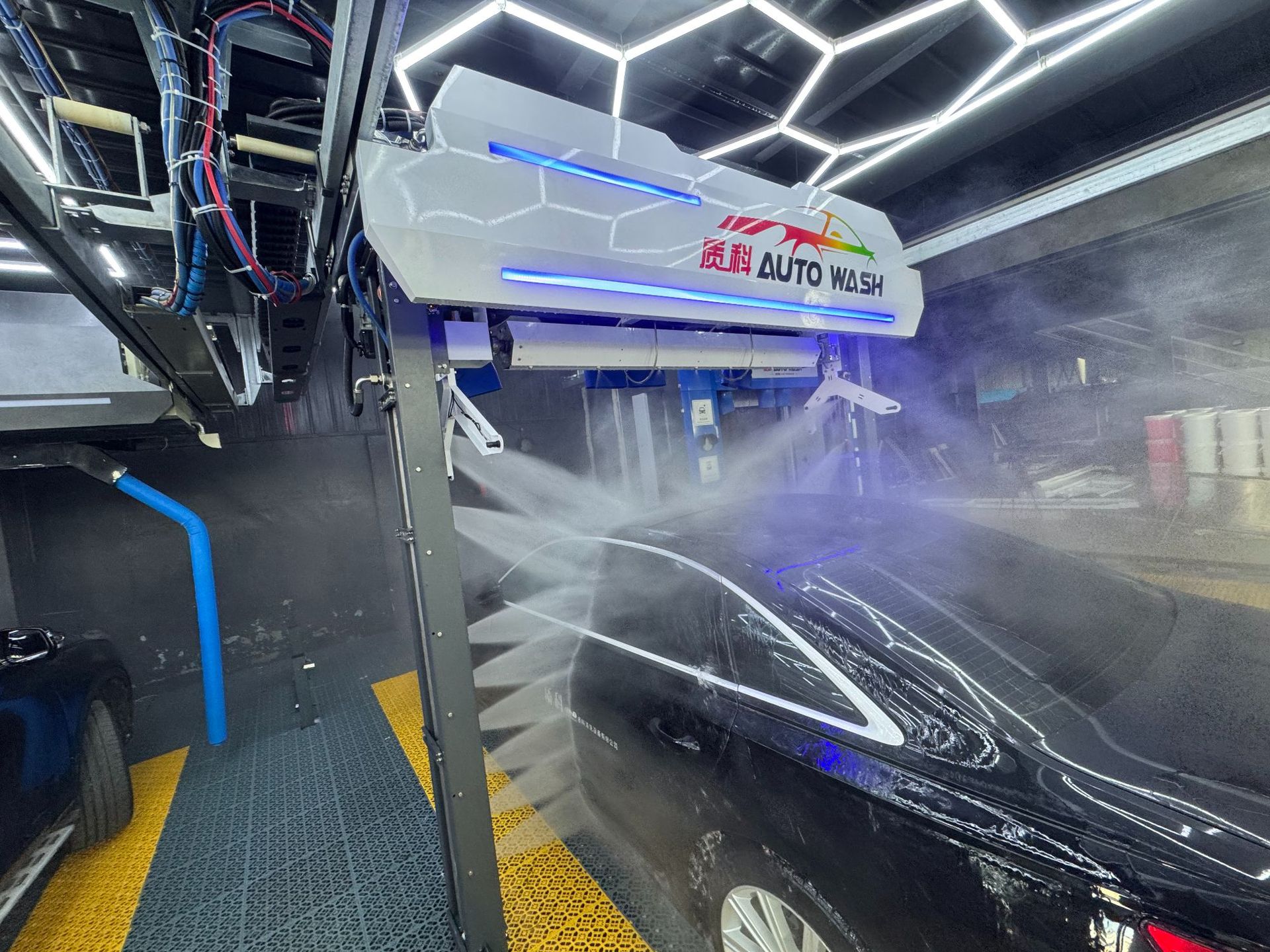 Fully Automatic Contactless Computer Car Washing Machine Elite Type Unmanned Self-Service Commercial Intelligent Car Washing and Care All-In-One Equipment