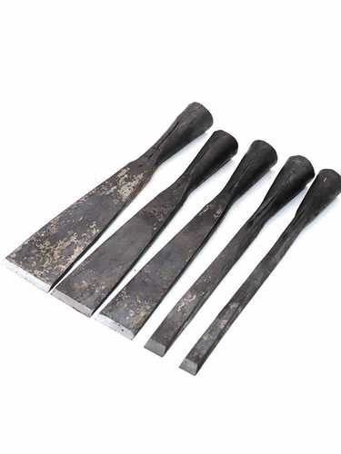 Steel craft forged woodworking chisel hand forged old-fashioned flat chisel shovel craftsman carving tool model full range