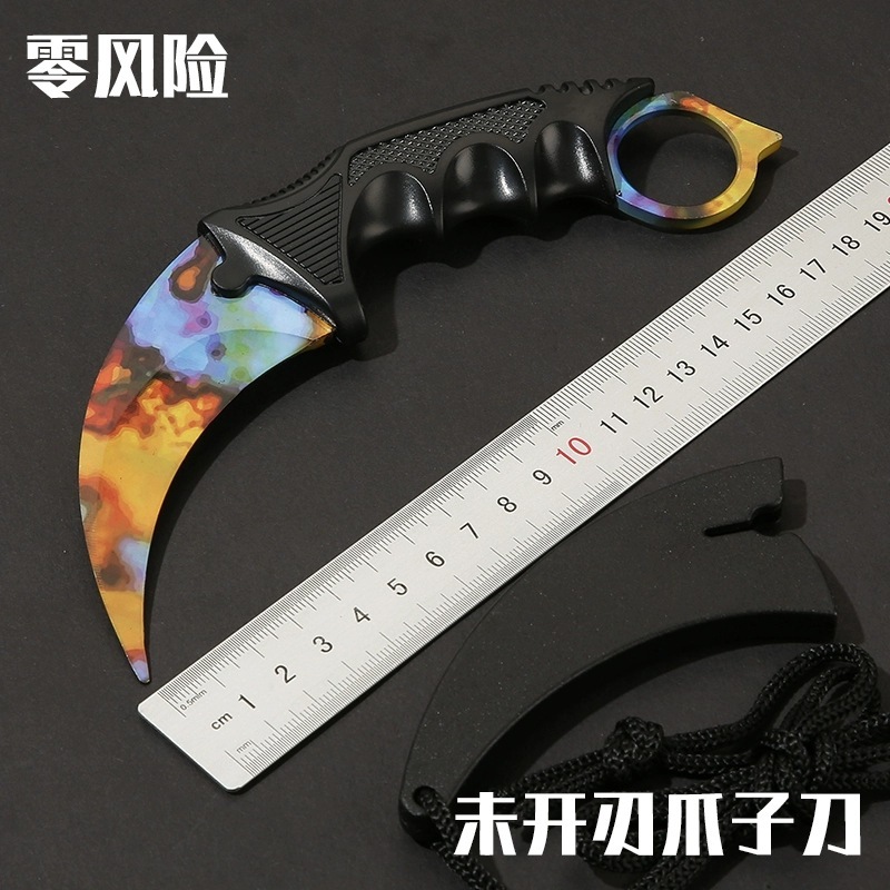 CSGO ゲーム刃のない爪ナイフ高硬度ナイフイーグル爪トレーニングポータブル練習ナイフサソリミニナイフ|undefined